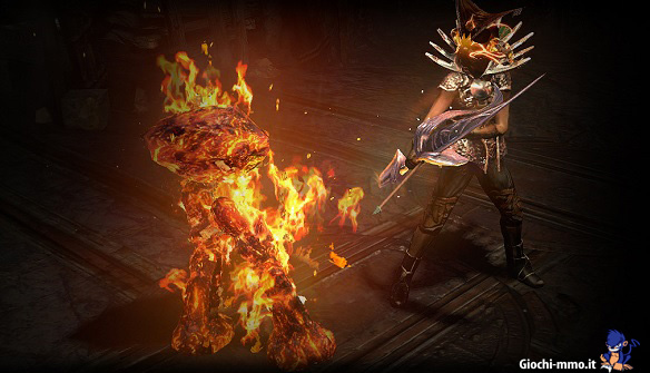 Path of Exile Flame Golem