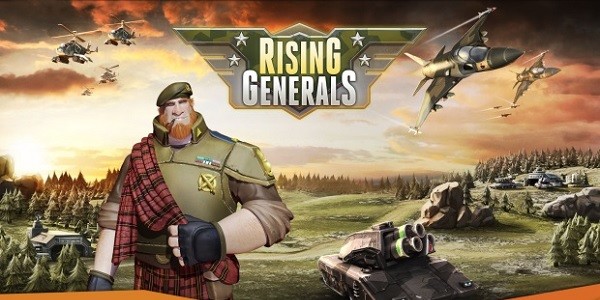 Rising Generals: gioco di guerra multi-piattaforma