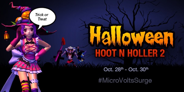 MicroVolts Surge: Sharknife Crashes Halloween Party