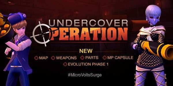 MicroVolts Surge: aggiornamento Undercover Operation
