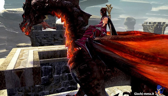 Drago rosso Dragon's Prophet