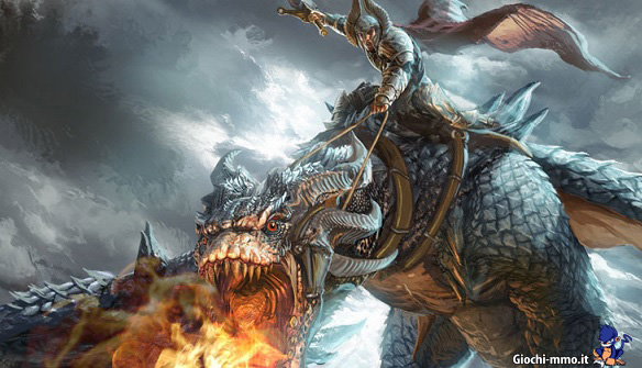 Drago sputa fuoco Dragon's Prophet