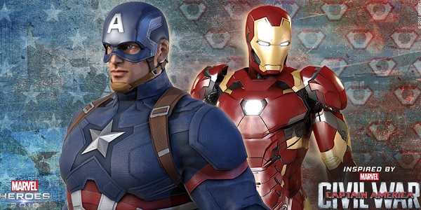 Marvel Heroes: aggiornamento Capitan America Civil War