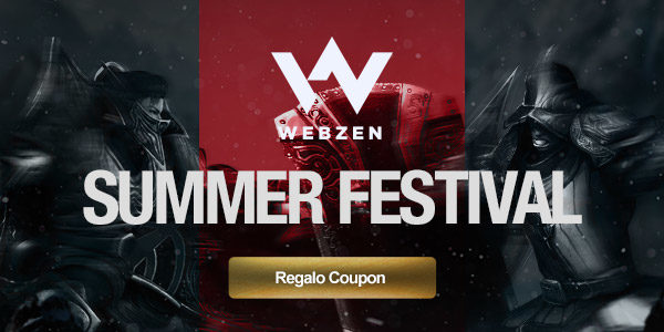 WEBZEN: summer festival e regali per tutti