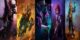 I personaggi di League of Legends: Cho’Gath, Corki, Dr. Mundo, Evelynn e Ezreal