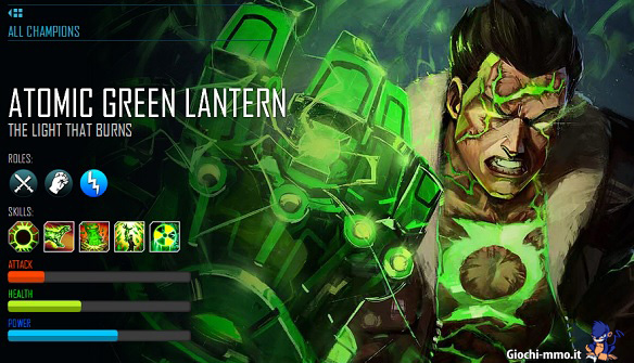 Atomic Green Lantern