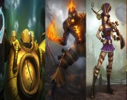 I personaggi di League of Legends: Ashe, Blitzcrank, Brand, Caitlyn, Cassiopeia